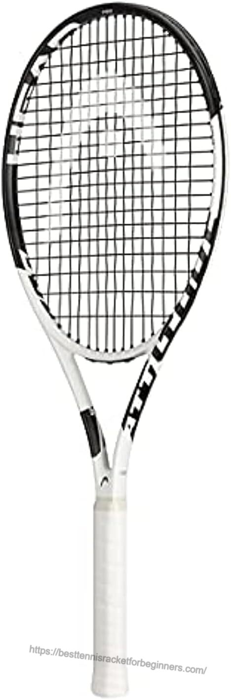 Head Metallix Attitude Pro White Tennis Racket - Best Tennis Rackets for Beginners 2024